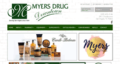 Desktop Screenshot of myersdrug.com